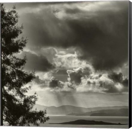 Framed Cyclothymia II Print