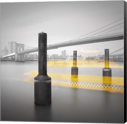 Framed New York Water Taxi Print