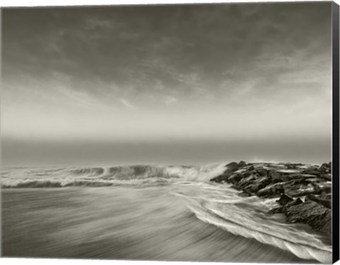 Framed Swells II Print