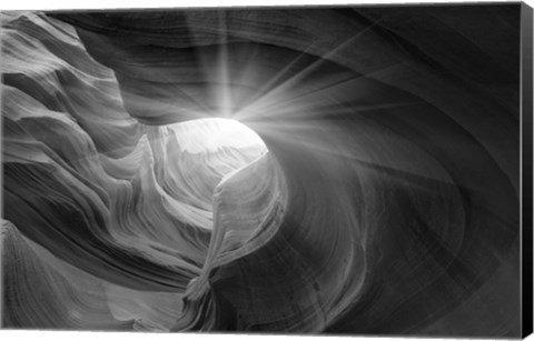Framed Searching Light I Print