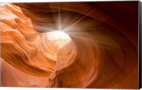 Framed Searching Light II Print