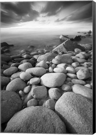 Framed Piedras Bolas 1 Print