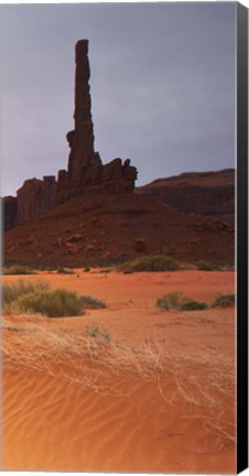 Framed Monument Valley Panorama 1 3 of 3 Print