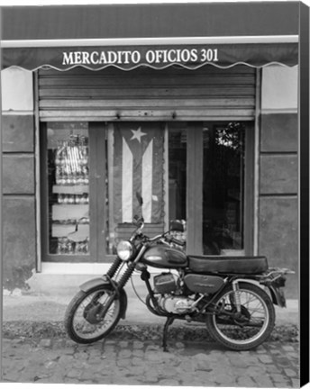 Framed Mercadito Oficios Print