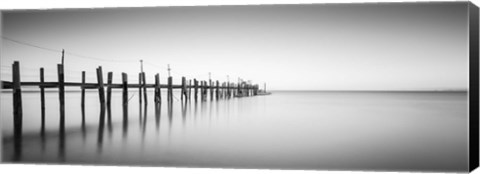 Framed China Camp Panoramic Print