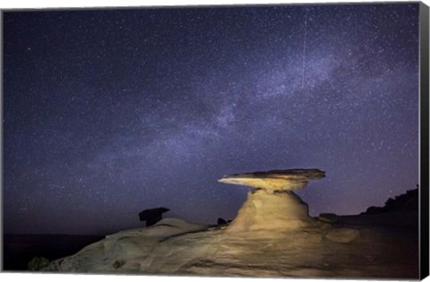 Framed Starry Night in Arizona III Print
