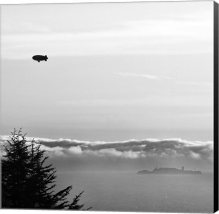 Framed Escape from Alcatraz Print