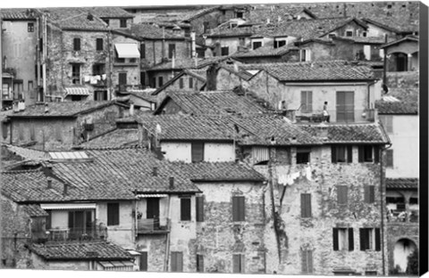 Framed San Griminiano Texture Print