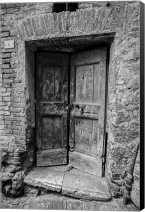 Framed Siena Door Print