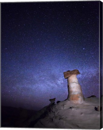Framed Starry Night in Arizona I Print