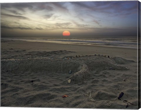 Framed How it ends Print