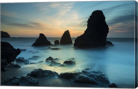 Framed Rodeo Beach I Print