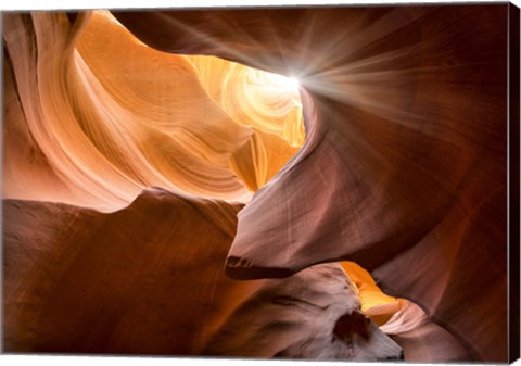 Framed Searching Light III Print