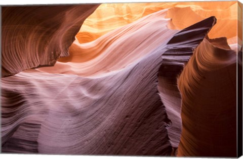 Framed Lower Wave II Print