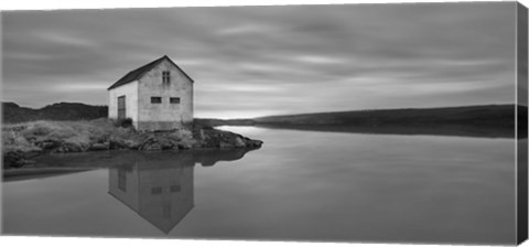 Framed My Place BW Print