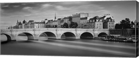 Framed Paris River Print