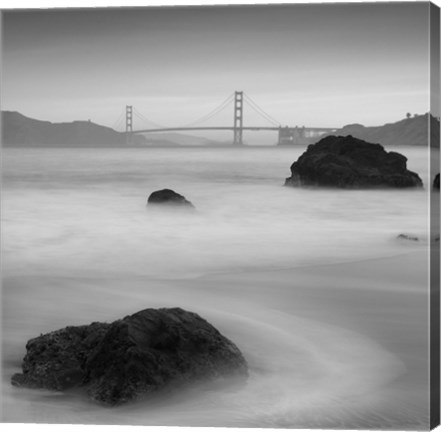 Framed Rocks And Gg 2 Print