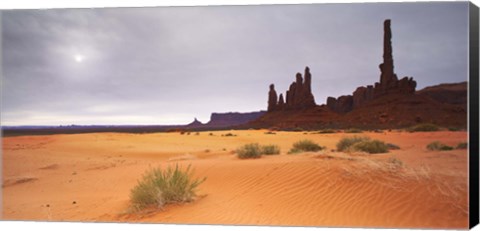 Framed Monument Valley Panorama 1 Print