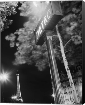Framed Metro Print
