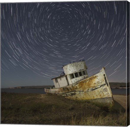 Framed Point Reyes 1 Print