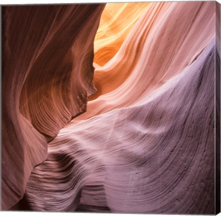 Framed Lower Wave III Print