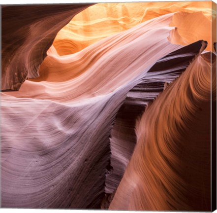 Framed Lower Wave IV Print