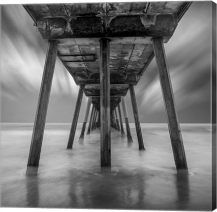Framed Muelle Triangular Flat Print