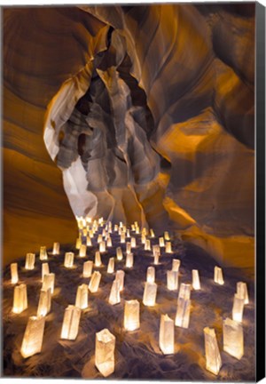 Framed Candle Canyon I Print