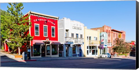 Framed General Store, Main Street, Park City, Utah Print