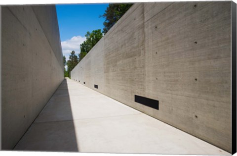 Framed WW2 Concentration Camp Memorial, Lower Saxony, Germany Print