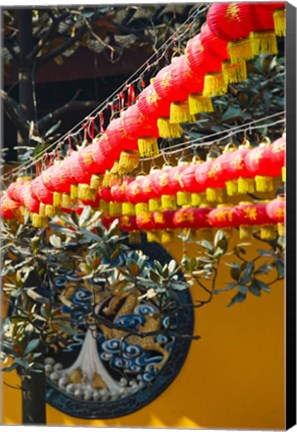 Framed Jade Buddha Temple, Shanghai, China Print