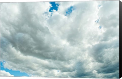 Framed Clouds in the sky Print
