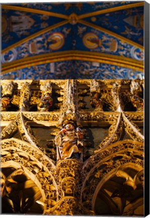 Framed Interior Detail, Cathedrale Sainte-Cecile, Albi, Tarn, Midi-Pyrenees, France Print