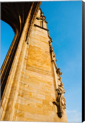 Framed Low angle view of Cathedrale Sainte-Cecile, Albi, Tarn, Midi-Pyrenees, France Print