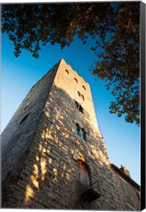 Framed Pope John XXII tower at Cahors, Lot, Midi-Pyrenees, France Print