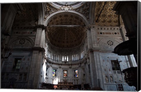 Framed Como Cathedral, Como, Lombardy, Italy Print