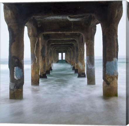Framed Sea Door 3 Print