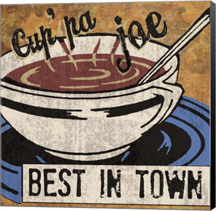 Framed Best in Town Print