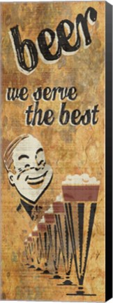 Framed Best Beer Print