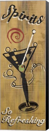 Framed Refreshing Spirits Print