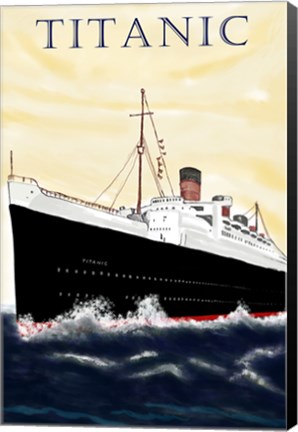 Framed Titanic Poster Print