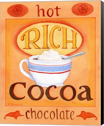 Framed Rich Cocoa Print