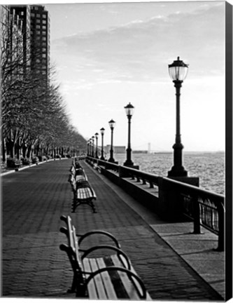 Framed Battery Park City I Print