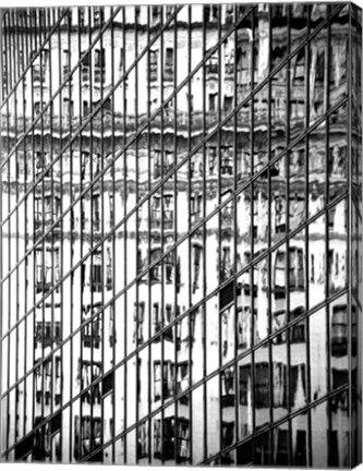 Framed Reflections of NYC II Print