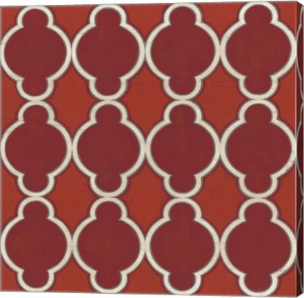 Framed Market Motifs VII Print
