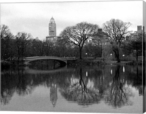 Framed NYC Skyline V Print