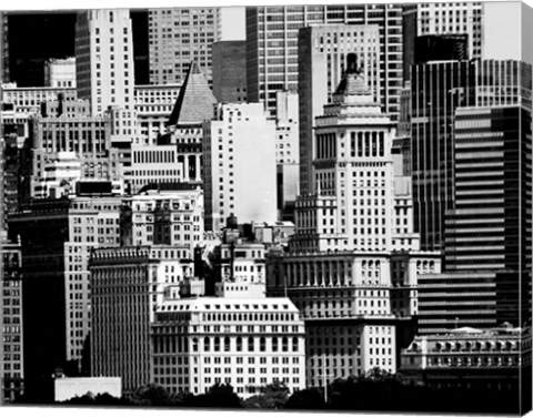 Framed NYC Skyline IX Print