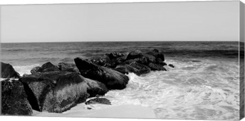 Framed Shore Panorama II Print