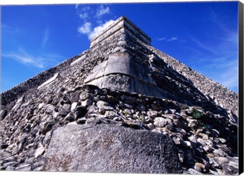 Framed El Castillo Chichen Itza Print