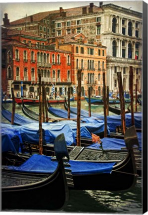 Framed Venetian Canals I Print